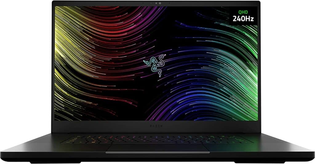 Razer Blade 17 -best laptops for graphic design and animation